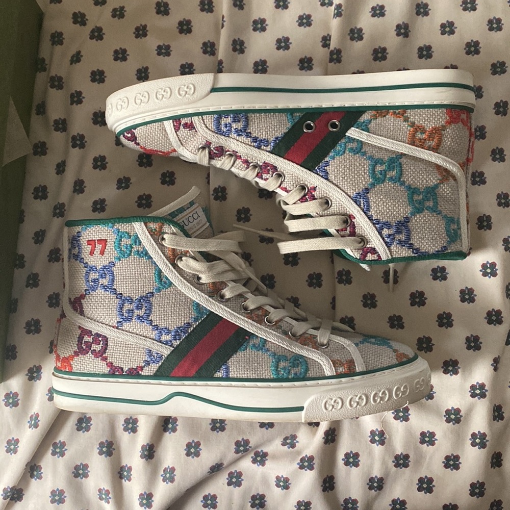 Gucci Tennis 1977 Sneakers Rainbow